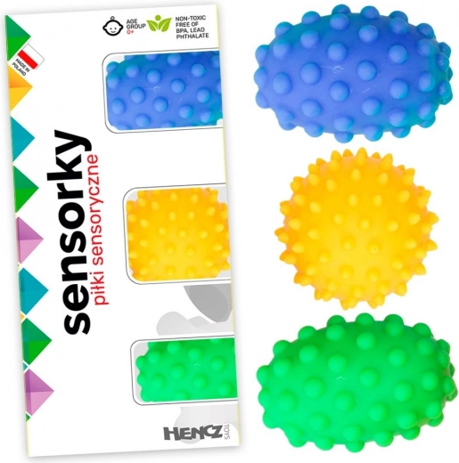 Ballons sensoriels 3 pcs en boîte