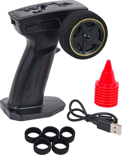 Pneus interchangeables et accessoires de circuit