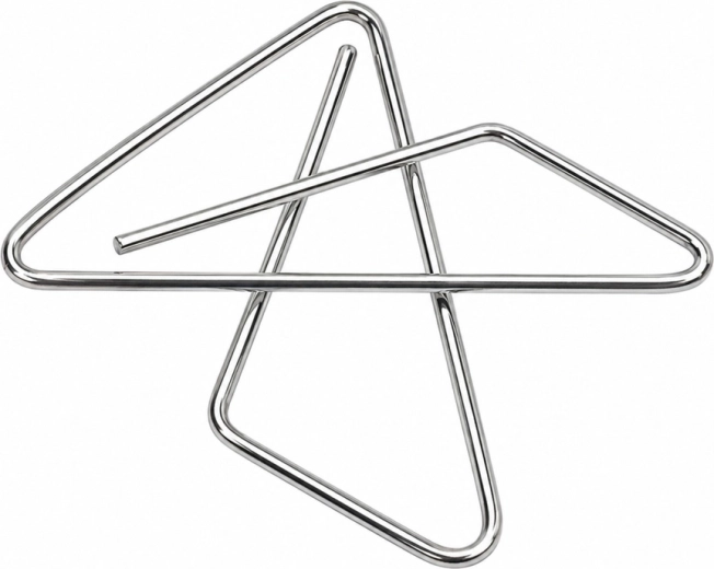 Forme triangulaire « papillon » pour une fixation solide