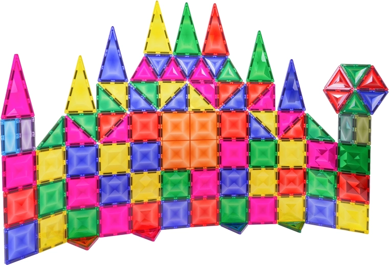 Blocs de construction magnétiques 3D, 93 pièces