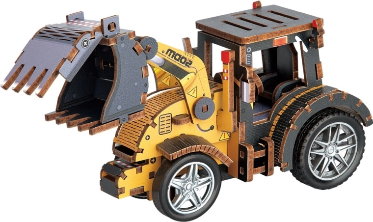 2Kids Toys puzzle 3D en bois chargeur de grumes