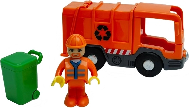 Camion-benne avec accessoires pour des scénarios réalistes