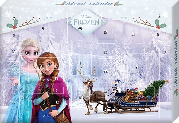 Calendrier de l’Avent Frozen – La Reine des neiges pour enfants