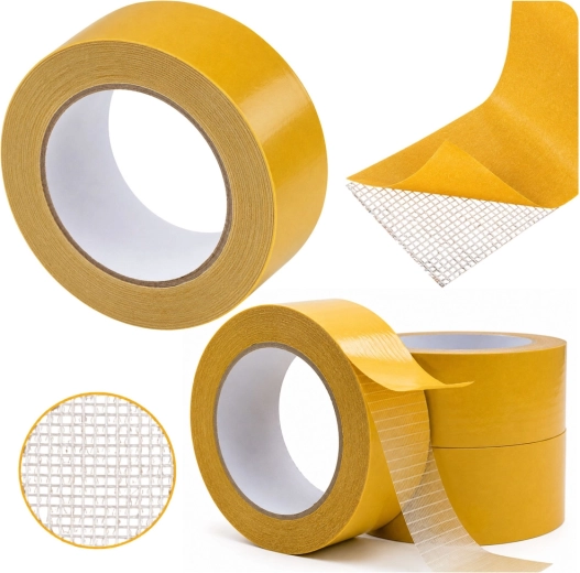 Ruban de montage renforcé double face 50 mm × 25 m