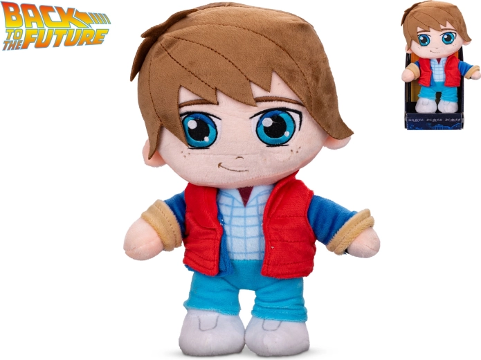 Peluche figurine Marty McFly – Retour vers le futur 28 cm