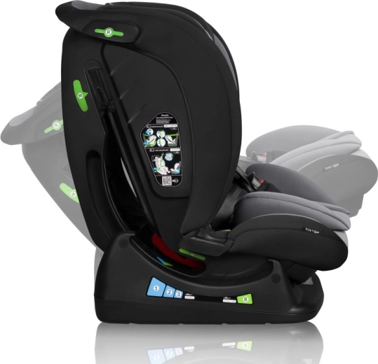 Évolutif avec l’enfant : 40–150 cm, RWF jusqu’à 105 cm