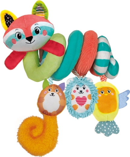 Spirale en peluche Clemmy baby pour poussette