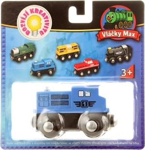Locomotive diesel en bois Maxim