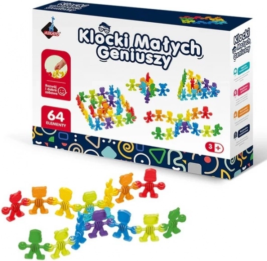 Petits Génies – figurines à compter, 64 pcs