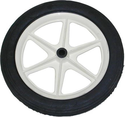 Roue de rechange pour diable manuel POPULAR 230×28 mm avec bandage en caoutchouc