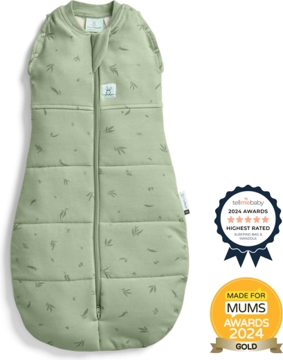 ErgoPouch cocon lange d’emmaillotage et gigoteuse 2-en-1 Willow 2,5 TOG (3–6 mois)