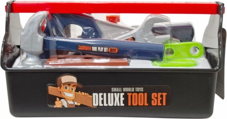 Ensemble d’outils pour enfants dans une mallette