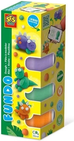 SES Creative FunDo pâte à modeler dinosaures