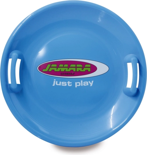 Snow Play assiette de neige ronde 60 cm bleue