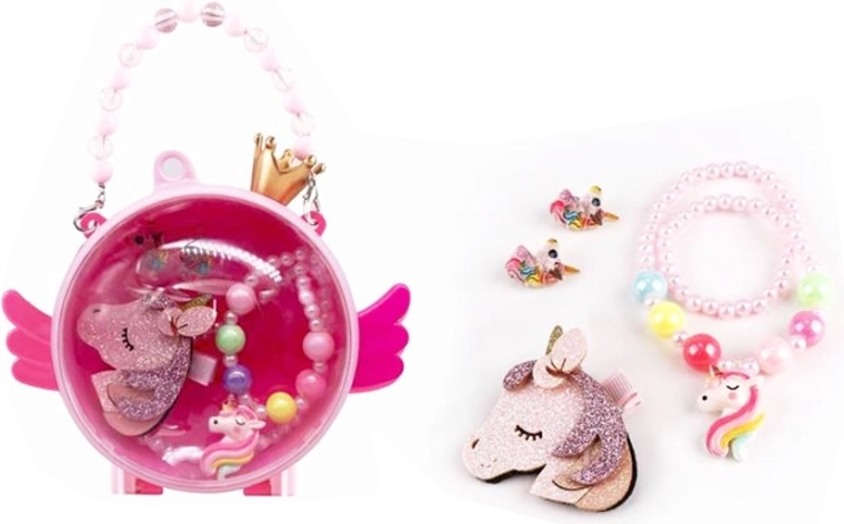 Sac à main pour enfants avec bijoux et licorne
