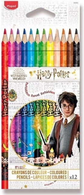 Crayons de couleur Maped Harry Potter 12 pcs