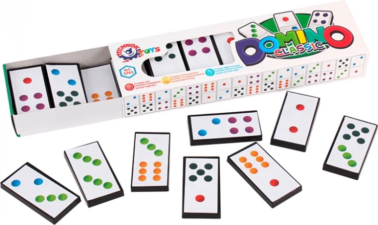 Domino classique en boîte