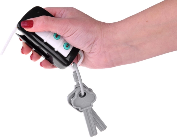 Clés de voiture avec boutons pour jouer à « conduire »