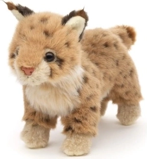 Peluche lynx écoresponsable de 20 cm