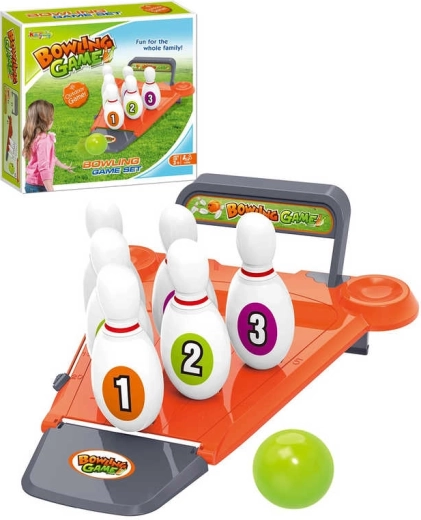 Set de bowling pour enfants : 6 quilles et 2 boules