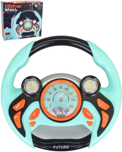 Volant enfant amusant avec lumière et son 22 cm - 1 pièce