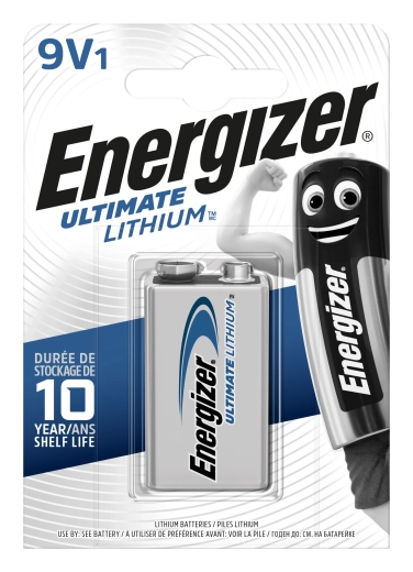 Pile au lithium Energizer Ultimate Lithium 9 V