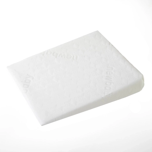 Oreiller bébé – coussin incliné pour poussette NEW BABY Basic 30 × 37 cm, blanc