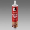 Mastic acrylique stuqué 280 ml blanc