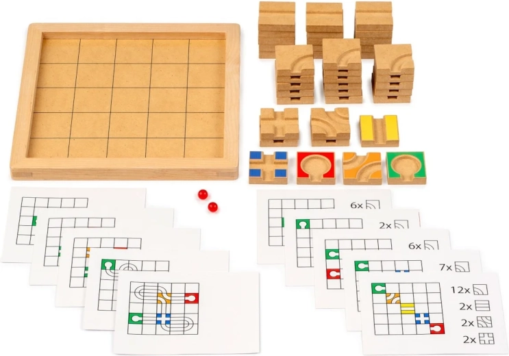 Construisez le parcours selon les cartes de missions