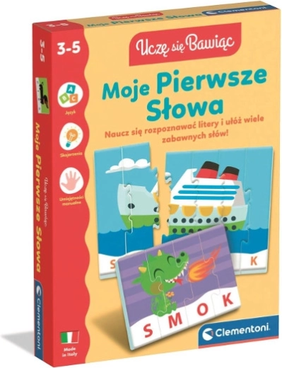 Puzzle Mes premiers mots – jeu éducatif pour enfants de 3 à 5 ans