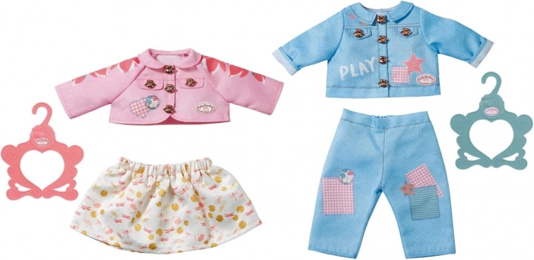 Baby Annabell – ensemble de tenues pour poupée 43 cm