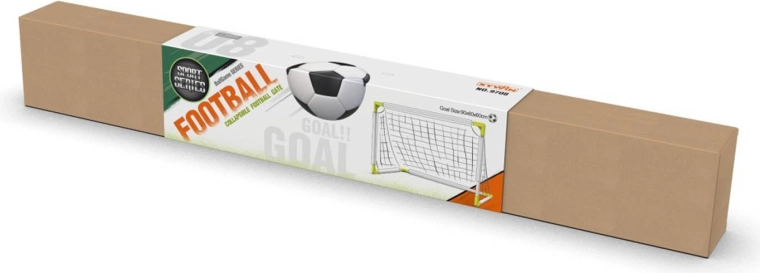 But de football de jardin 90 × 60 × 60 cm avec filet, ballon et pompe