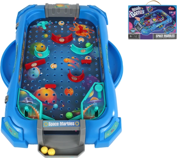 Flipper de table Espace – jeu mécanique de voyage pour enfants et adultes