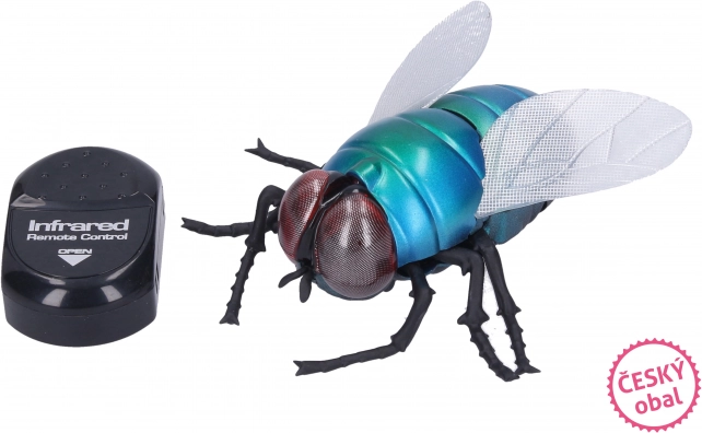 Mouche RC géante télécommandée 11 x 9 cm - emballage tchèque