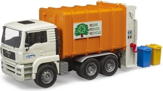 Bruder camion-benne à ordures MAN TGA 1:16