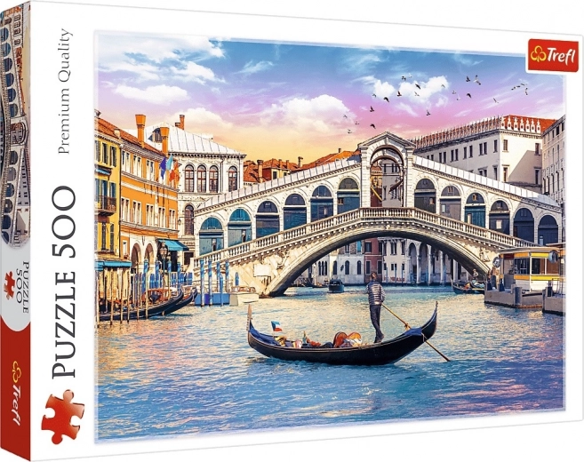Puzzle 500 pièces Pont du Rialto Venise