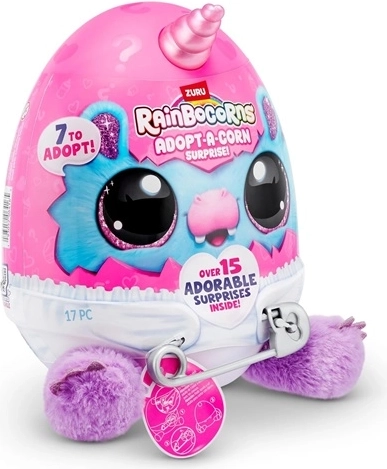 Peluche Rainbocorns Adopt a Corn Surprise avec surprise - 1 pièce