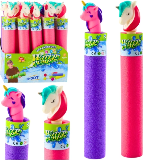 Pompe à eau en mousse avec licorne 35 cm