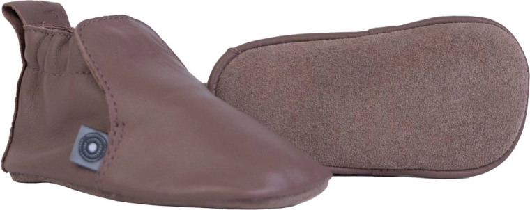 Lodger Stepper Beaver chaussons en cuir souple et flexibles 15–18 mois