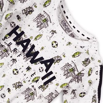 Imprimé estival HAWAII ludique