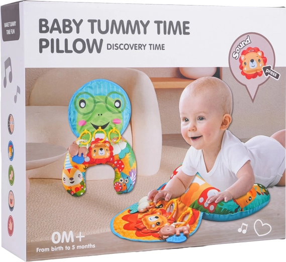 Coussin sensoriel lion pour les tout-petits