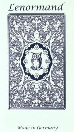 Cartes de tarot Mlle Lenormand Blue Owl