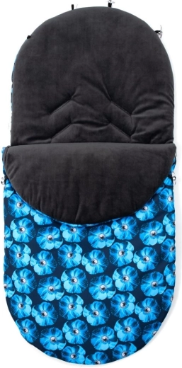 Chancelière d’hiver pour enfant New Baby bleue