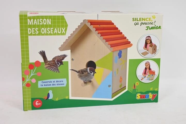 Nichoir en bois Smoby à assembler et à peindre pour enfants