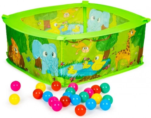 Piscine à balles sèche avec 50 balles