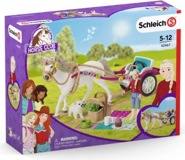 Calèche pour le grand défilé équestre