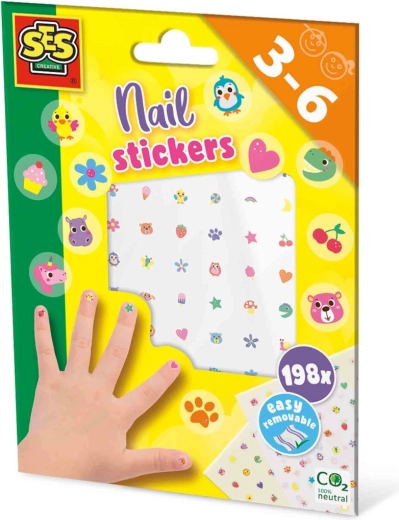 SES Creative autocollants pour ongles 198 pcs