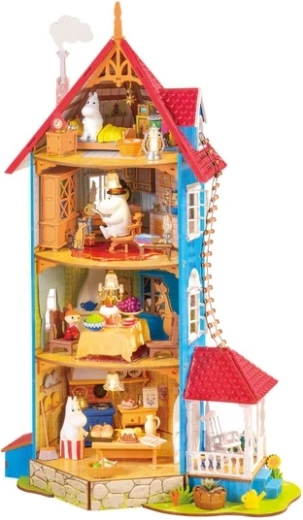 Robotime maquette 3D DIY miniature – Maison des Moomins