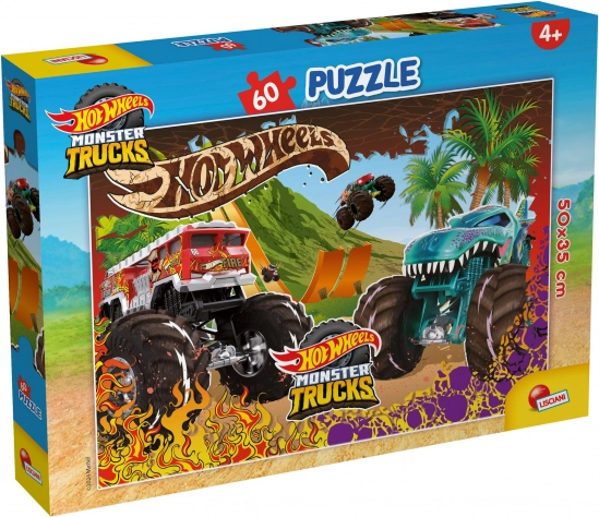 HOT WHEELS Puzzle 50x35 cm 60 pièces