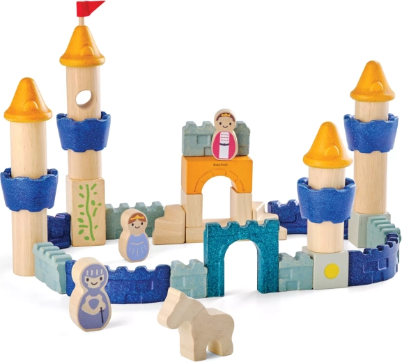 PlanToys jeu de construction château (40 pièces)